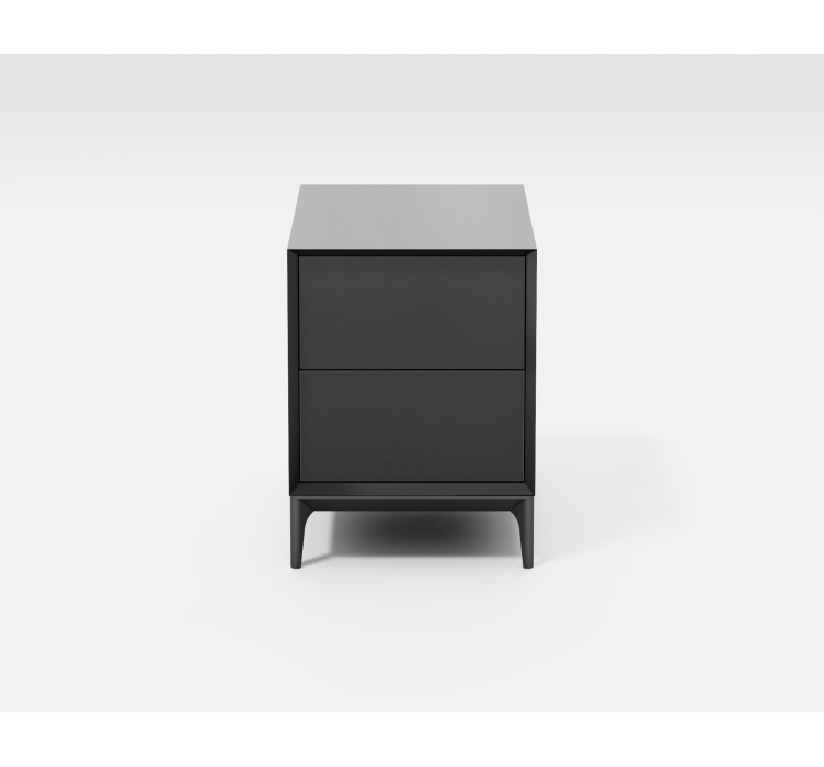 Пряма приліжкова тумба Delta 1 Gray 2